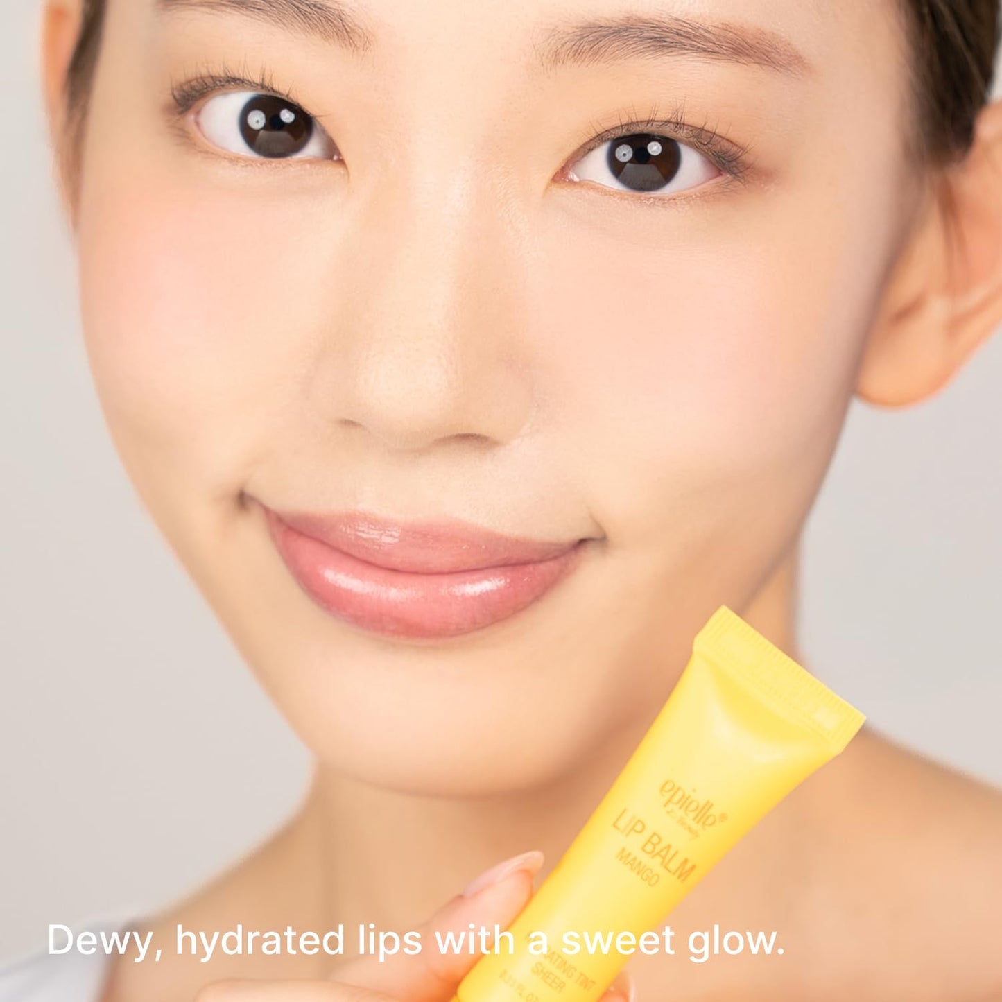 Epielle Lip Balm Duo Watermelon & Mango, Hydrating Tint Sheer, Shea butter & Fruit Extract, Kbeauty, Stocking Stuffers