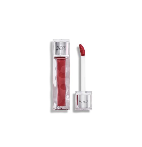 MUZIGAE MANSION Icy Glow Lip Tint – (Vegan Collagen), Long Lasting, (No-Stain), Hydrating Gloss, Matte Finish, (K-Beauty) Makeup, Red & Tinted Shades (08 SLAY, 0.18 Fl oz)