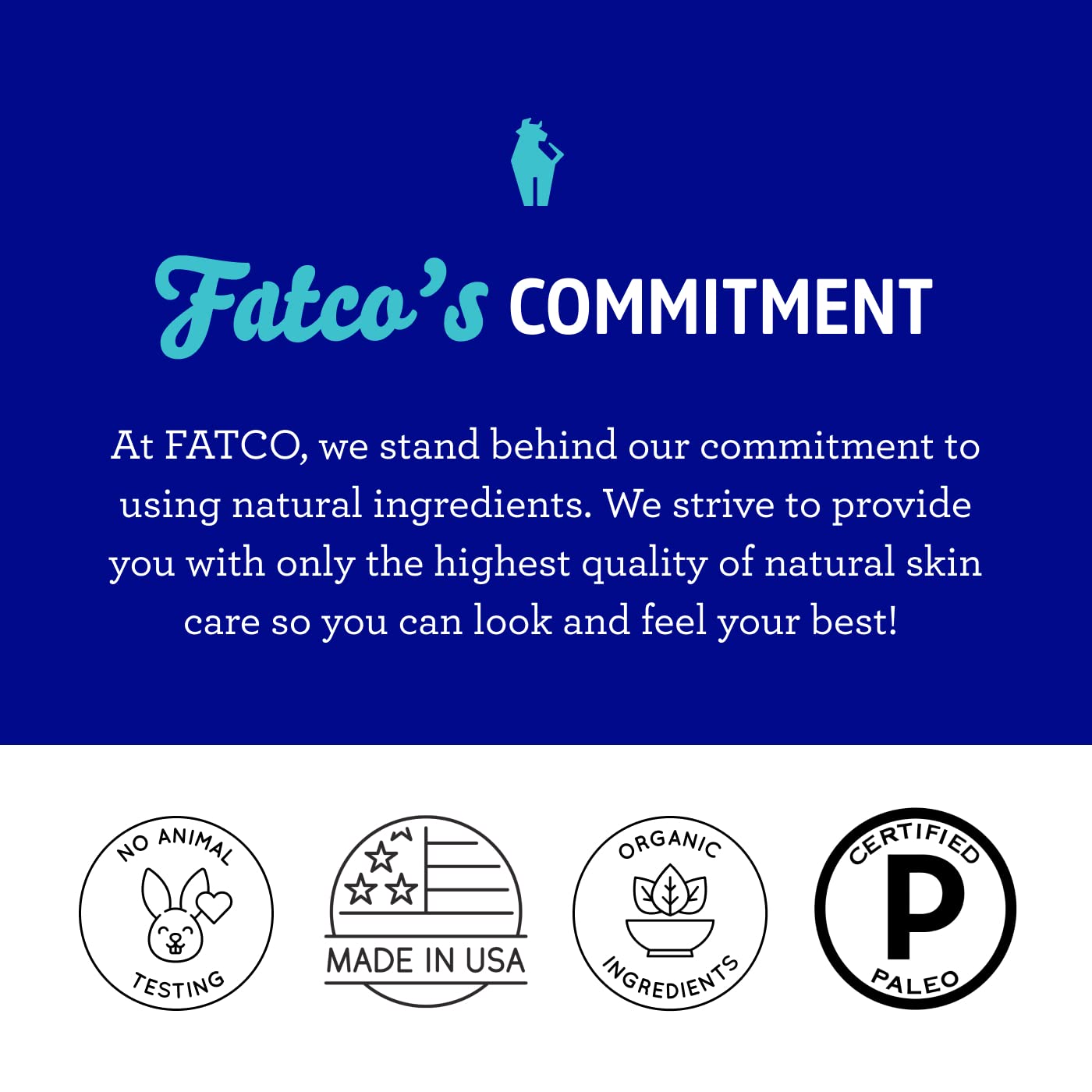 FATCO Fat Stick and All Purpose Moisturizing Stick for Dry Areas on your Face, Lips, and Body - Variety (4 Pack)