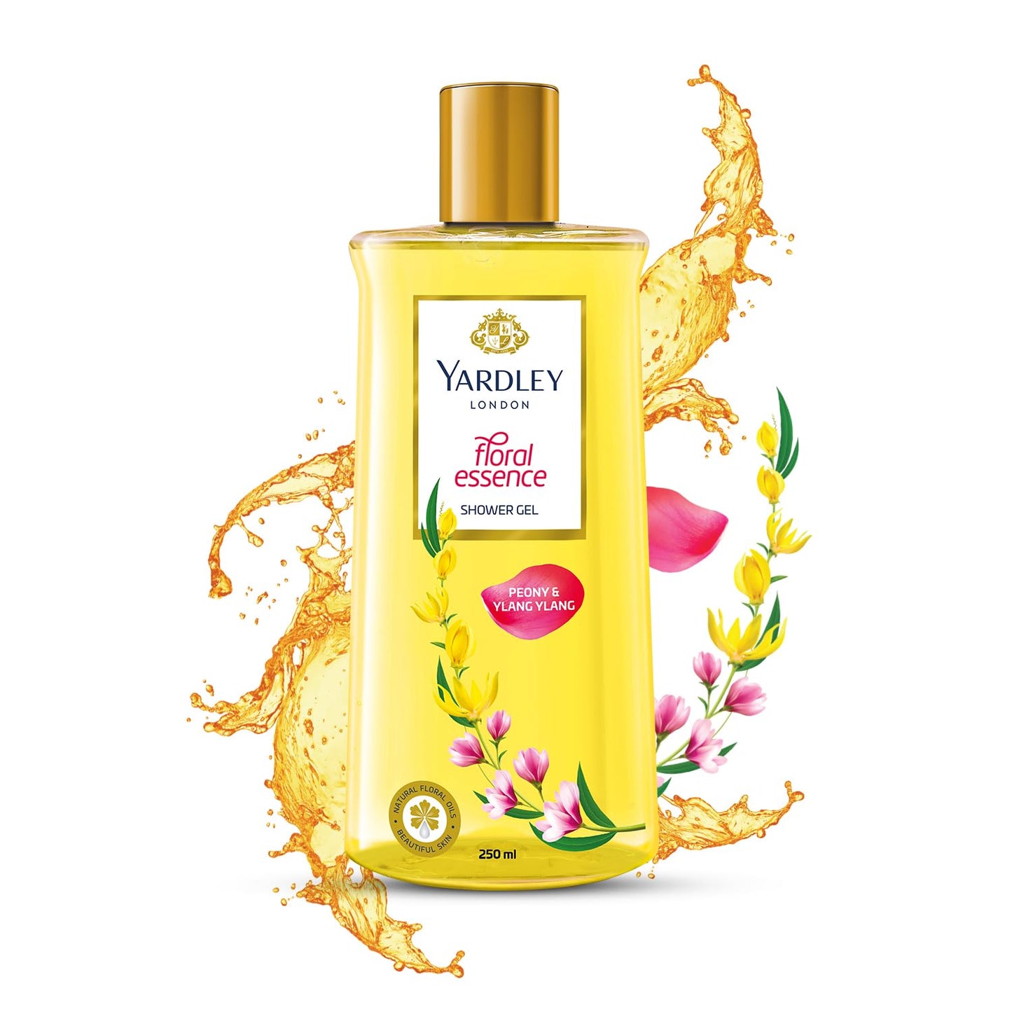 YARDLEY LONDON Floral Essence Shower Gel Peony & Ylang Ylang - 250ml