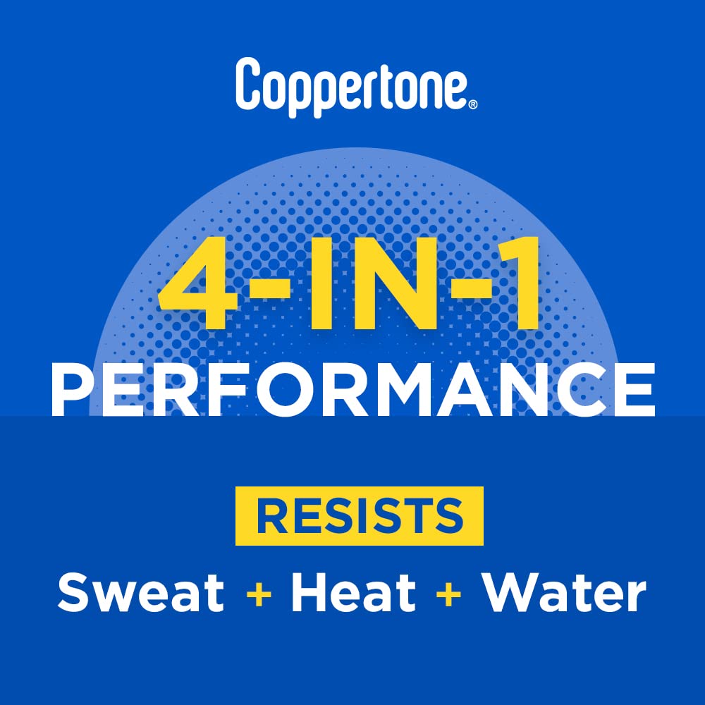 Coppertone Sport Sunscreen Lip Balm, SPF 50 Sunscreen for Lips, Skin Protectant, 0.13 Oz