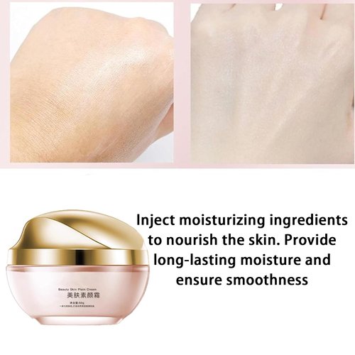 XIRUJNFD Moisturizing Brightening Concealer Smooth Tone Up Cream, Crema De Maquillaje Coreana, Corrector Iluminador Hidratante Crema TóNica Suave (2Pcs)