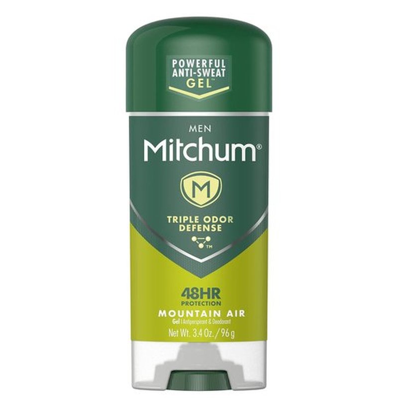 Mitchum Advanced Gel Anti-Perspirant & Deodorant, Mountain Air 3.4 oz (Value Pack of 9)
