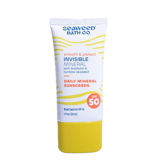 SPF 50 Zinc Oxide Face Sunscreen Gel - Unscented Lightweight Facial Moisturizer, 1.7 Oz