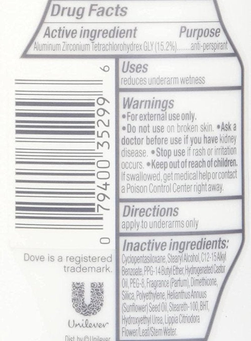 Dove Advanced Care Antiperspirant Deodorant, Revive, 2.6 Ounce (Pack of 2)