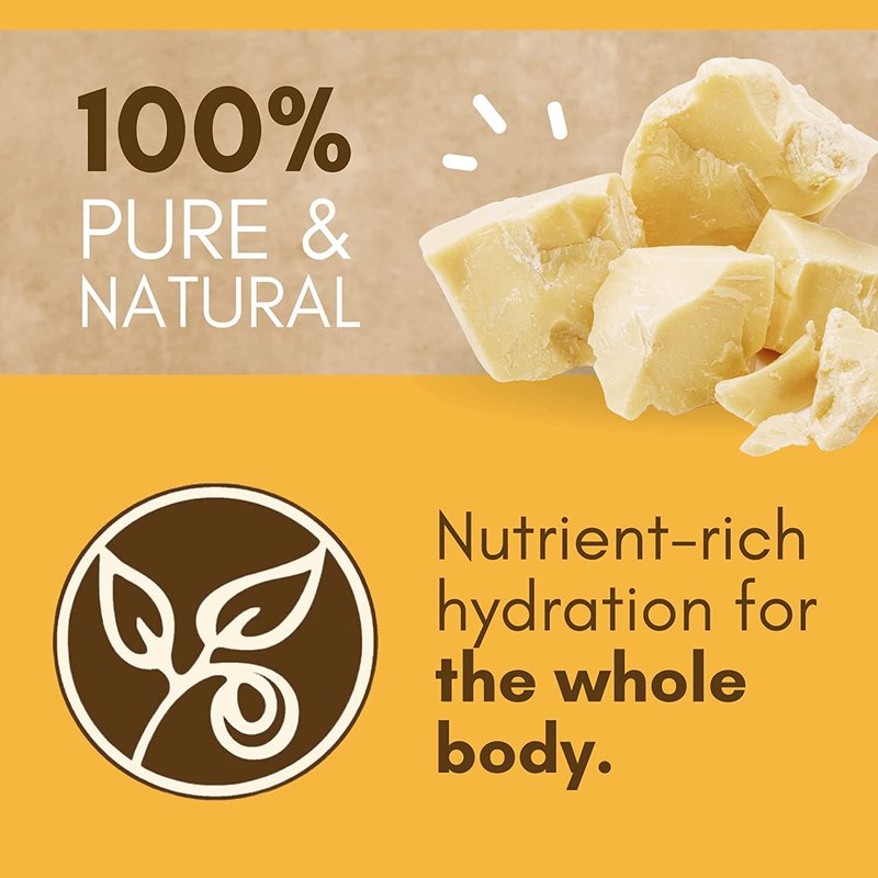 Cocoa Butter Stick - All-Natural Emollient for Ultimate Skin Hydration | 2-Pack Yellow Sticks