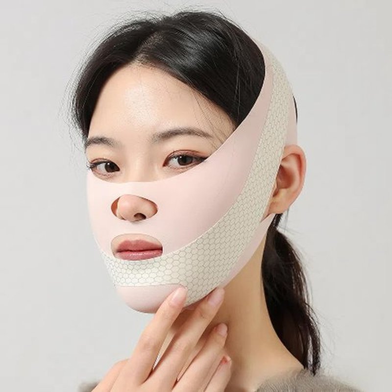ALIUHYUKD One-piece face shaping bandage, V face lifting, firming face, preventing sagging face sculpting mask