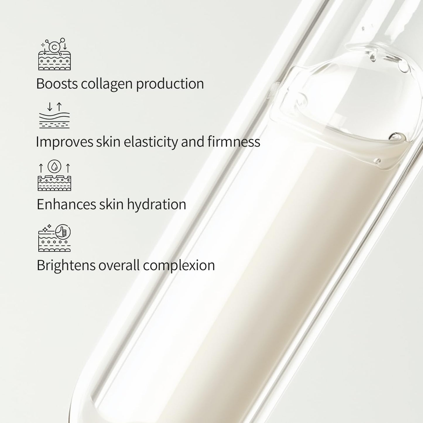 Epielle Complex Collagen + Peptides Serum 3 fl.oz, Glowing and Firming Formula for Uneven Tone & Enlarged Pores, Anti-Aging for Face, Korean Skin Care