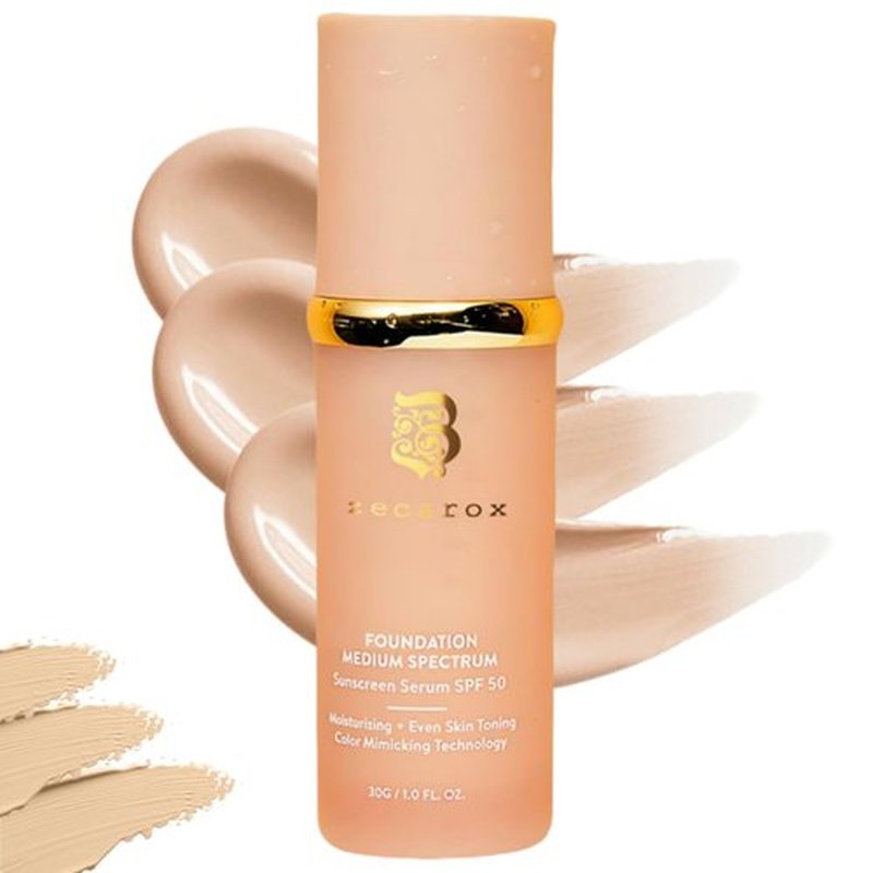 Rise Luxus Ultrablend 4 in 1 Foundation,Rise Luxus Foundation,Match Cosmetics Foundation,4 in 1 Foundation Liquid with Spf (1box)
