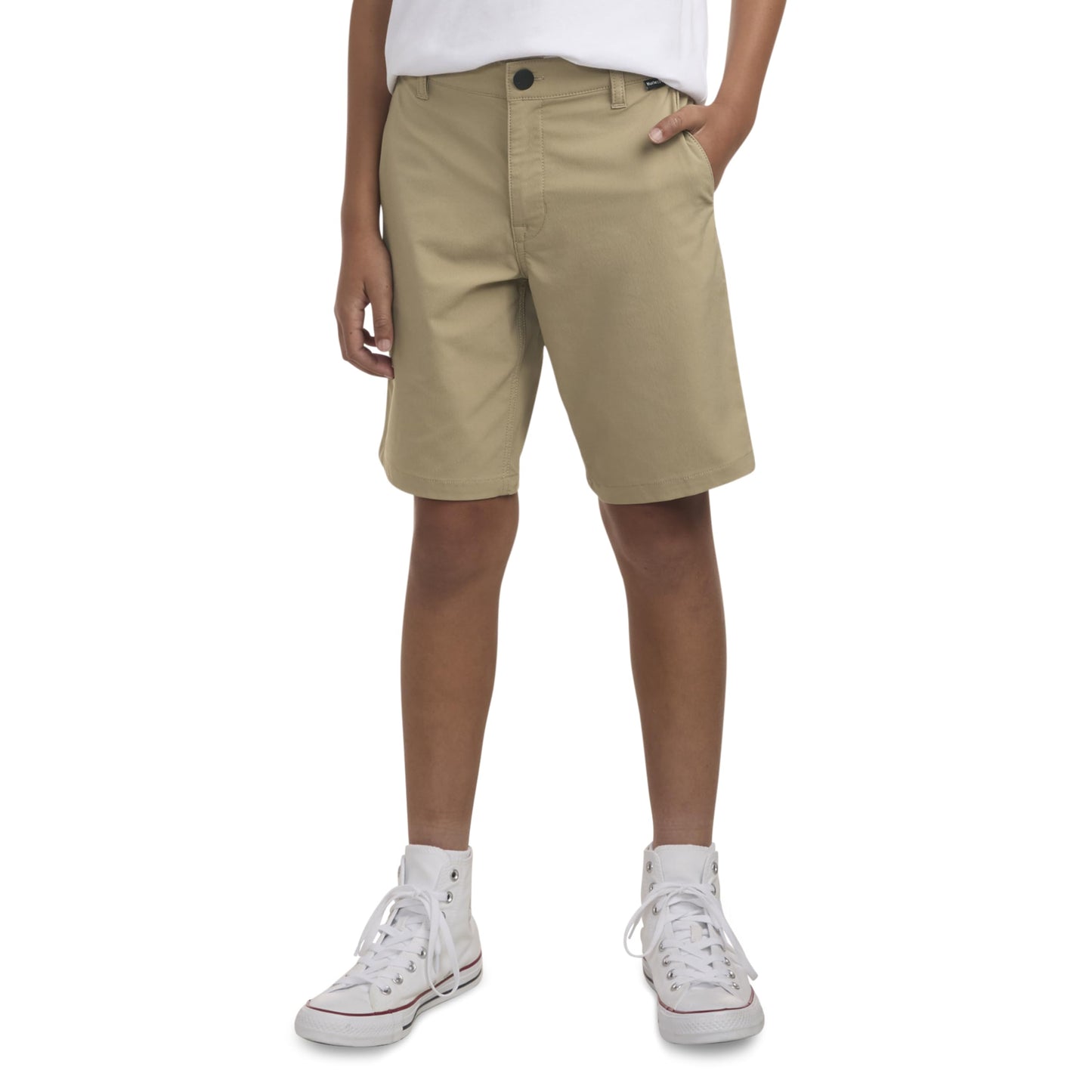 Hurley boys Dri-fit Walk Casual Shorts, Khaki, 7 US