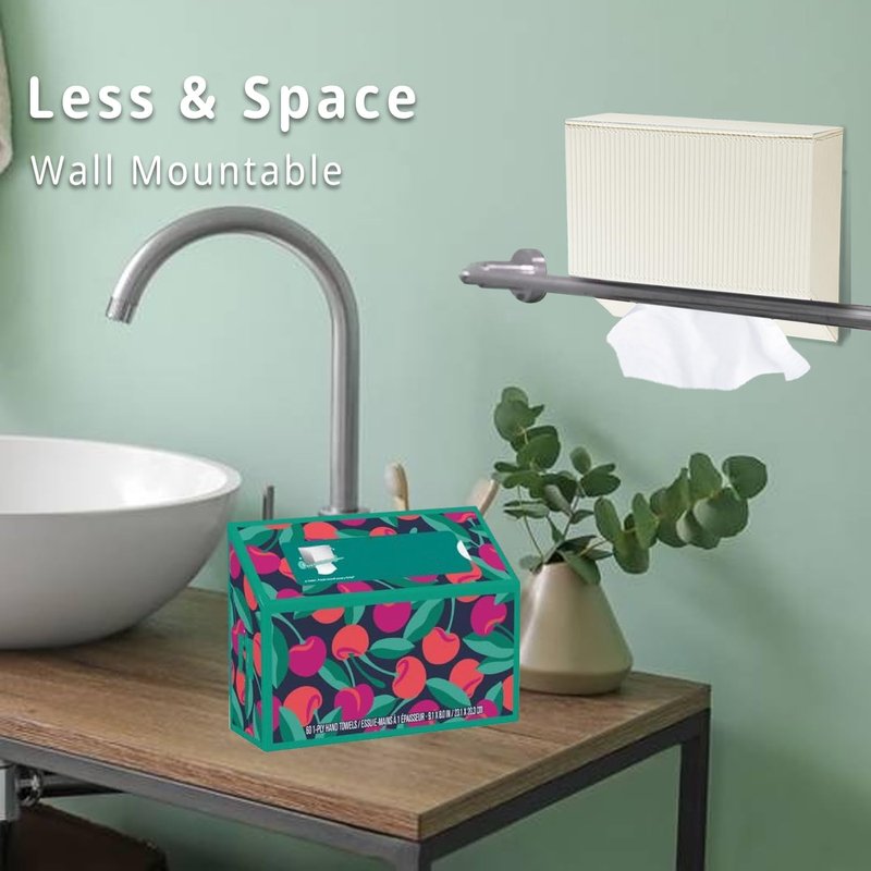 Hand Towel Holder - PU Leather Case for Kleenex Disposable Towels | Stylish & Durable Design