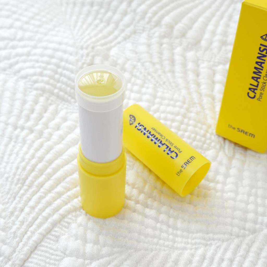 THESAEM Calamansi Pore Stick Cleanser 15g - Skin Clearing Pore Deep Cleansing Stick. Removes Blackheads and Sebum, Exfoliating Dead Skin Cells