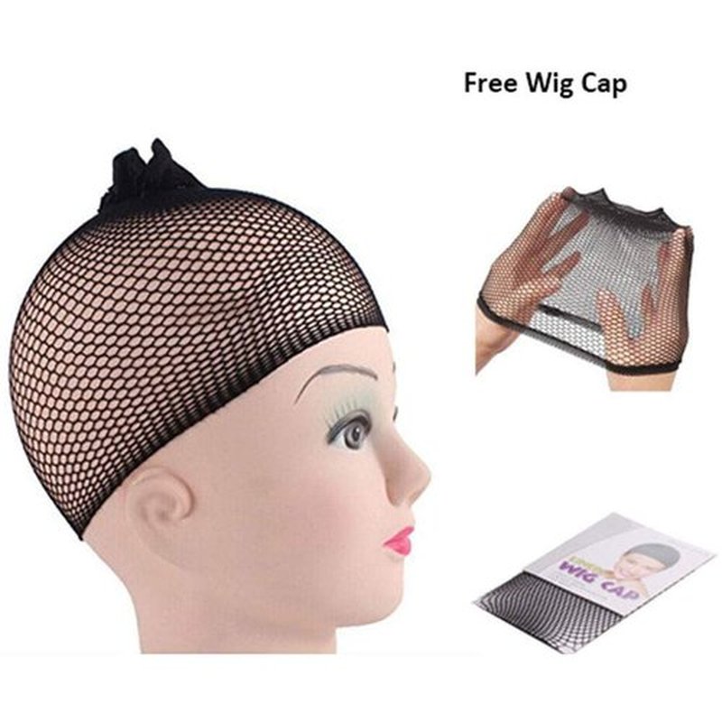 BUFASHION 14" Women Short Wavy Curly Wig Orange Bob Wig Cosplay Halloween Synthetic Wigs Wigs With Neat Bang Wig With Free Wig Cap (Orange 1)