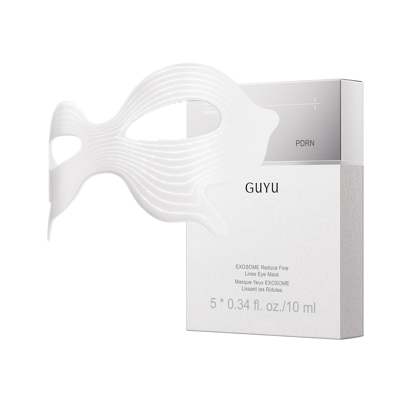 GUYU Exo-Smooth Jelly | GUYU Exosome PDRN Under Eye Patches for Puffy Eyes Dark Circles |Smile Line Patches, Under Eye Masks| Caffeine, Peptides Vitamin C |for Reducing Wrinkle |Gifts for Women(5 Pcs)