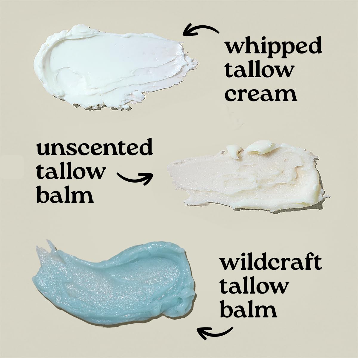 Healing Solutions - Whipped Tallow Balm, 100% Grass Fed/Grass Finished Beef Tallow with Organic Jojoba & Manuka Honey for Skin, Face & Body, All Natural Moisturizer Cream, Made in USA