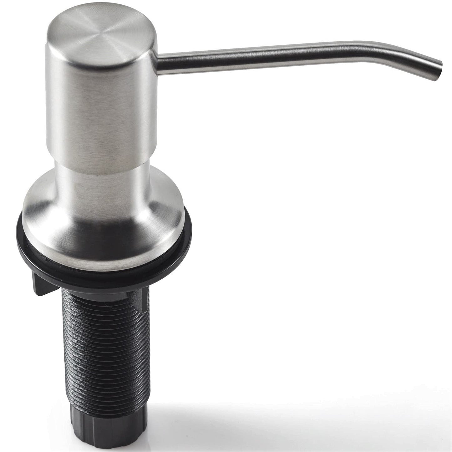 Built in Soap Dispenser for Kitchen Sink with Brushed Nickel Finish, Fits 1 to, 1.25 Inch Hole, Stainless Steel Pump Replacement for Lotion and Soap Dispensing