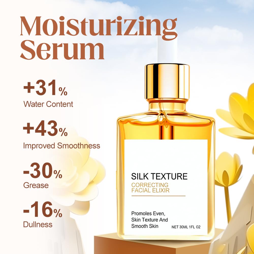 Eadwe Silk Body Oil, 2026 New Body Oil Perfume for Women, For Smooth and Hydrated Skin, Refreshing Non-greasy, Face and Body Essence Oil, Infused with Shea Butter, Coconut Oil (2Set)