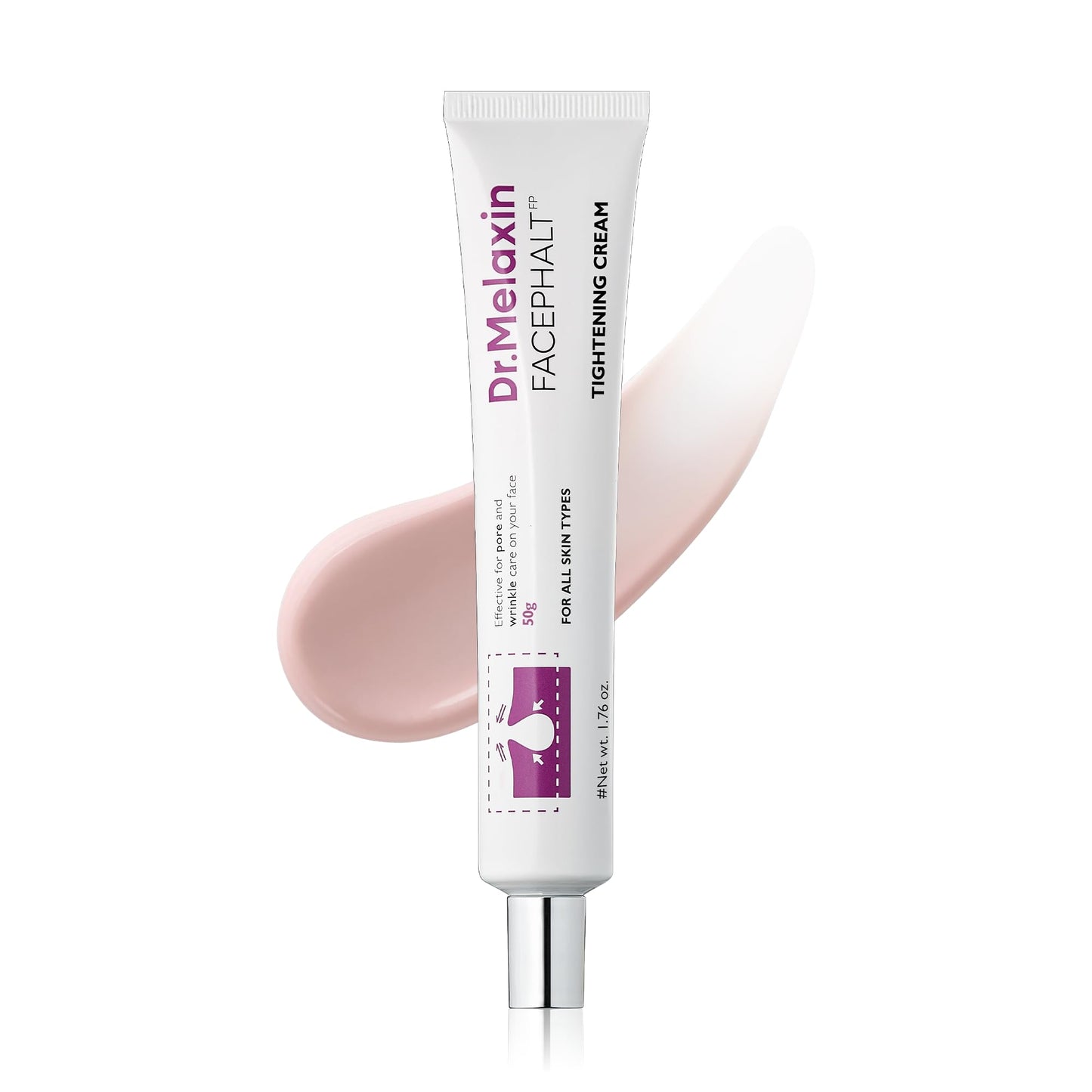 Dr. Melaxin Face Phalt Tightening Cream, 1.7 fl oz (50 ml), Pores, Lifting, Wrinkles, Hali, Sebum, Collagen, Volume, Calamine, Korean Skin Care, Korean Cosmetics