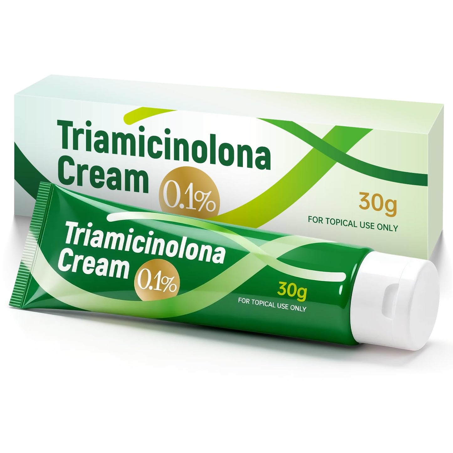 ULARCS Triamicinolona Non-Irritating Cream 0.1%, For All Skin Types, 30g