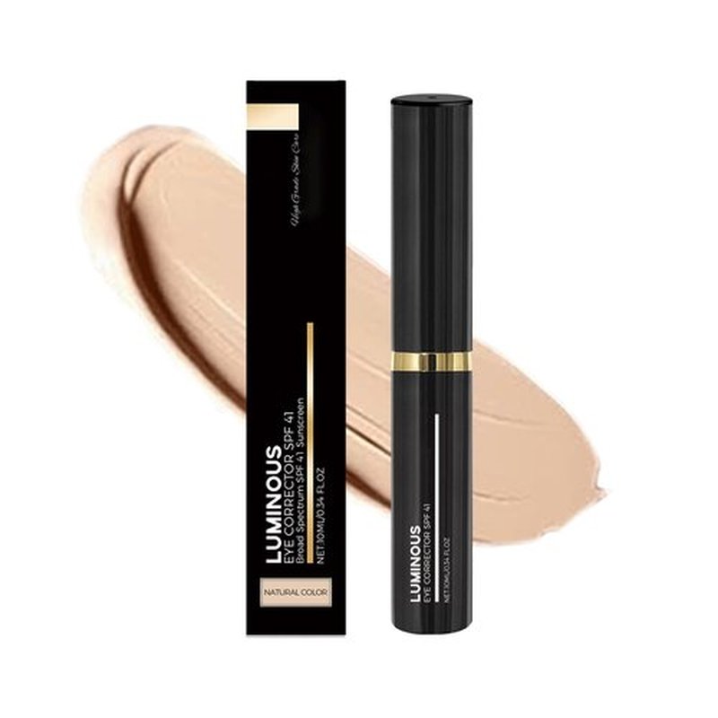 Luminous Eye Corrector Spf 41 - Under Eye Concealer for Dark Circles,Anti-Aging Tinted Eye Cream 10 ML/0.34 FL.OZ (Natural)