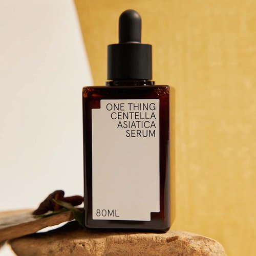 ONE THING Centella Asiatica Serum 2.7 Fl Oz | CICA HA Hyaluronic Acid Hydrating Soothing Ampoule for Oily Acne Prone Sensitive Irritated Facial Skin, Barrier Repair Fine Lines | Vegan Korean Skin Care