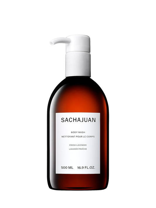 Fresh Lavender Body Wash by SACHAJUAN - Gentle, Hydrating & Soothing Formula, Cruelty-Free
