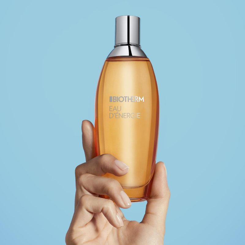 Biotherm Eau d'Energie Eau de Toilette, Refreshing Body Mist with Energizing Fragrance, Natural Body Mist for All Skin Types, Eau de Toilette, 3.4 Fl. Oz.