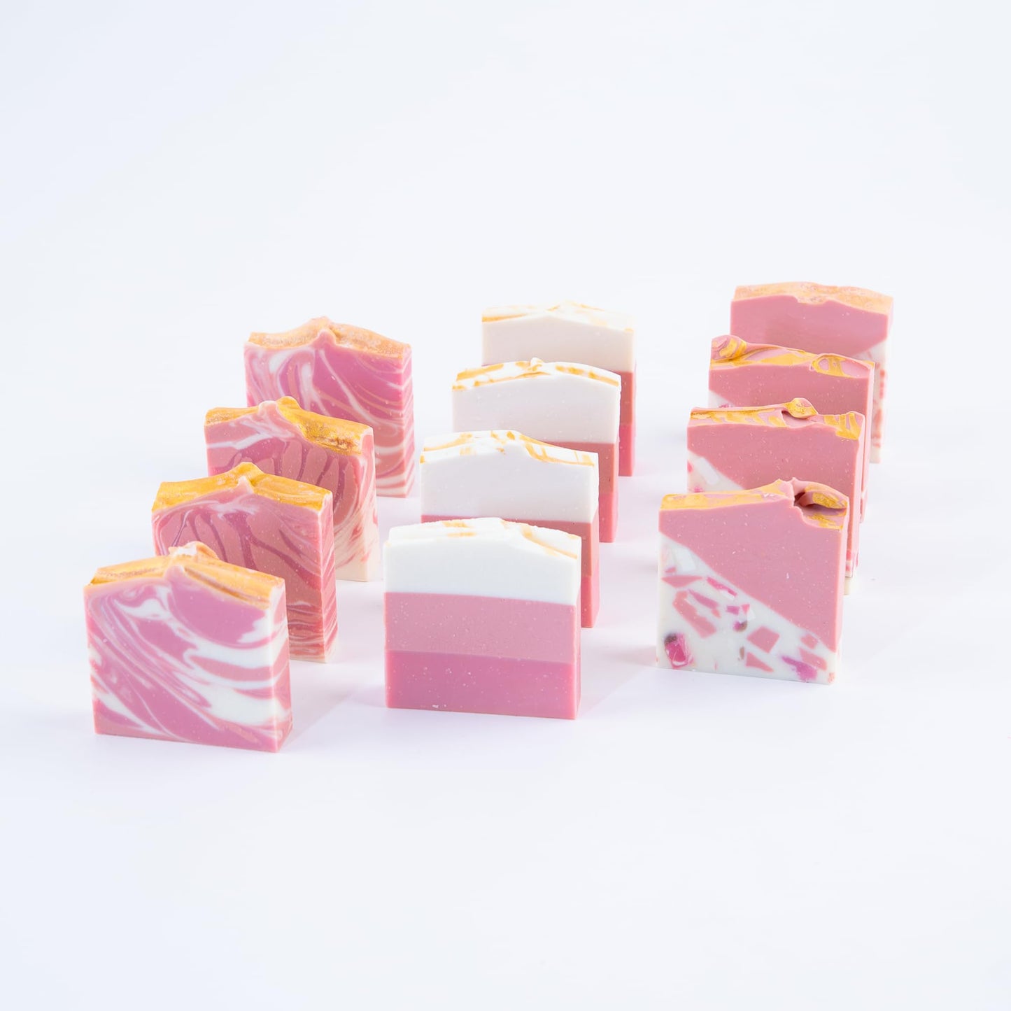 MIODUO DECOR Natural Handcrafted Artisan Soap Bars with Organic Oils & Shea Butter, Deeply Moisturizing for Dry & Sensitive Skin on Full Body, Hands & Face