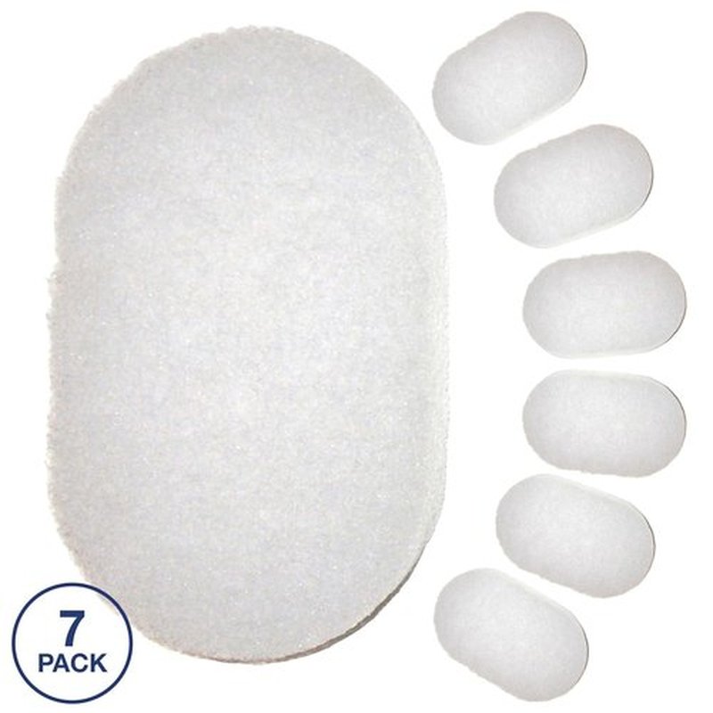 HartFelt 7 Pack Body Exfoliation Beauty Box with Body Wash Scrubber | Super Soft Exfoliating Bath Sponges for Shower Women & Men | Chemical-Free Bathing Sponge Set for Dead Skin Removal | Gift Box