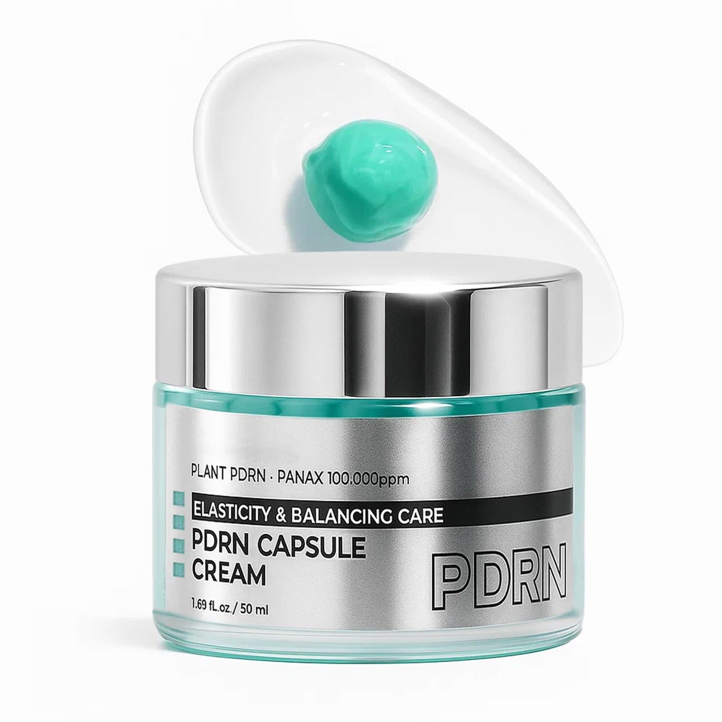 Roseblem PDRN Capsule Cream Face Moisturizer with 100,000 ppm PDRN & Collagen, Lightweight Gel Hydrator for Skin Repair, Elasticity & Long-Lasting Moisture, 1.69 oz