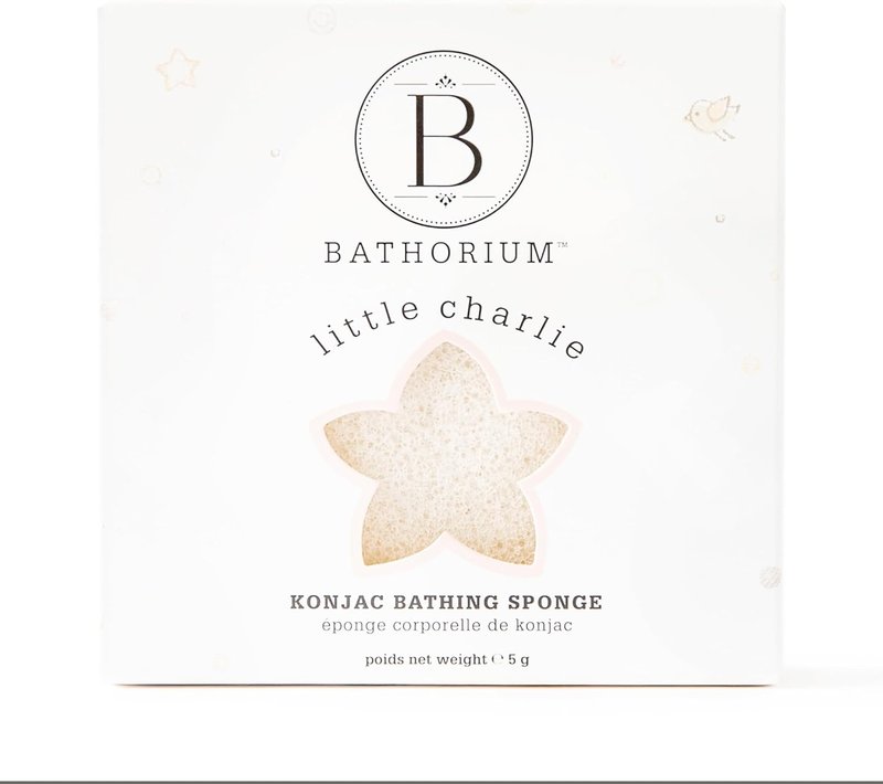 Konjac Body Sponge for Babies | Gentle Cleansing Sponge for Sensitive Skin, 100% Pure, Ideal for Daily Use