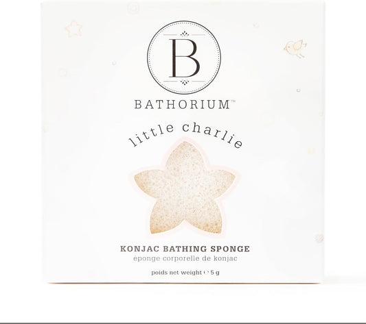 Konjac Body Sponge for Babies | Gentle Cleansing Sponge for Sensitive Skin, 100% Pure, Ideal for Daily Use
