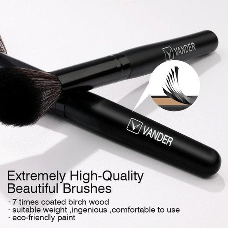 Make up Brushes, VANDER Professional 32pcs Makeup Brush Set, Makeup Brushes Set Foundation Blending Cosmetic Brush Set Kit,Black