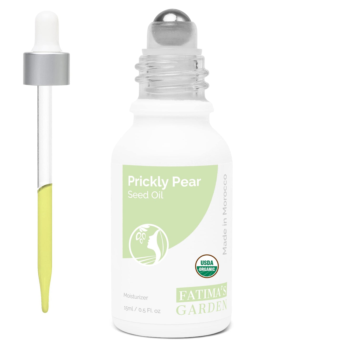 Fatima's Garden Prickly Pear Seed Oil - Organic Anti-Aging Serum, 100ml