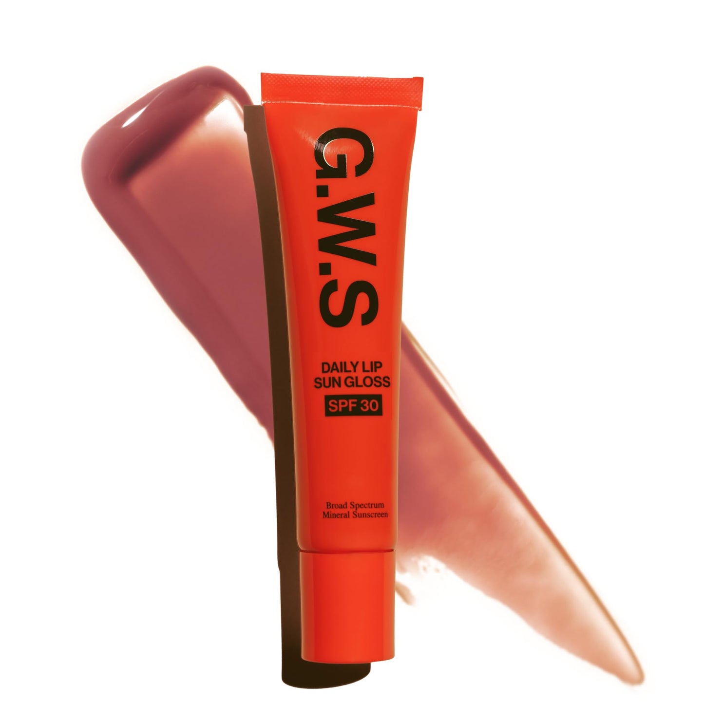 Daily Lip Sun Gloss SPF 30 in Ripe Berry (.59 Oz), Made with clean Ingredients like Mango Butter & Rosehip Oil for Nourishing and Hydrating, Hyaluronic acid for plumping, Glossy modern neutral color
