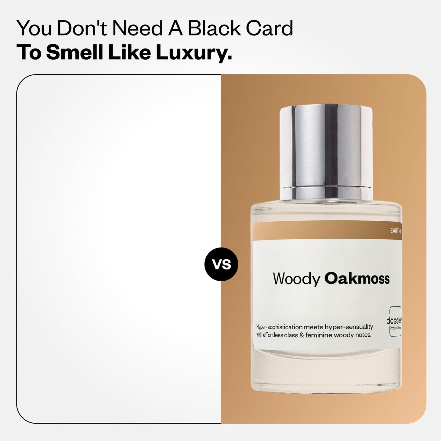 Dossier - Woody Oakmoss - Eau de Parfum - Inspired by Coco Mademoiselle - Long-Lasting Fragrance - Feminine - 1.7 fl oz (50ml)