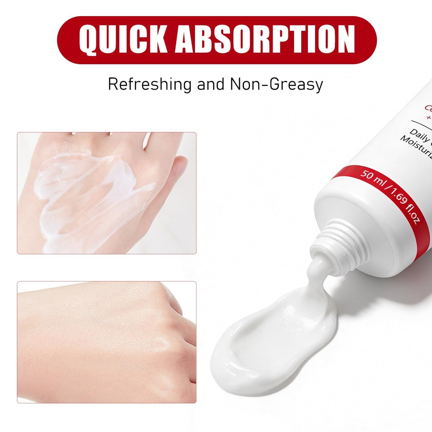 Koriderm Time Reverse Cream All-In-One Daily Moisturizing Face Cream with Centella Asiatica Collagen & Hyaluronic Acid ydrates, Firms & Reduces Wrinkles - Nourishing Skin Care for All Skin Types