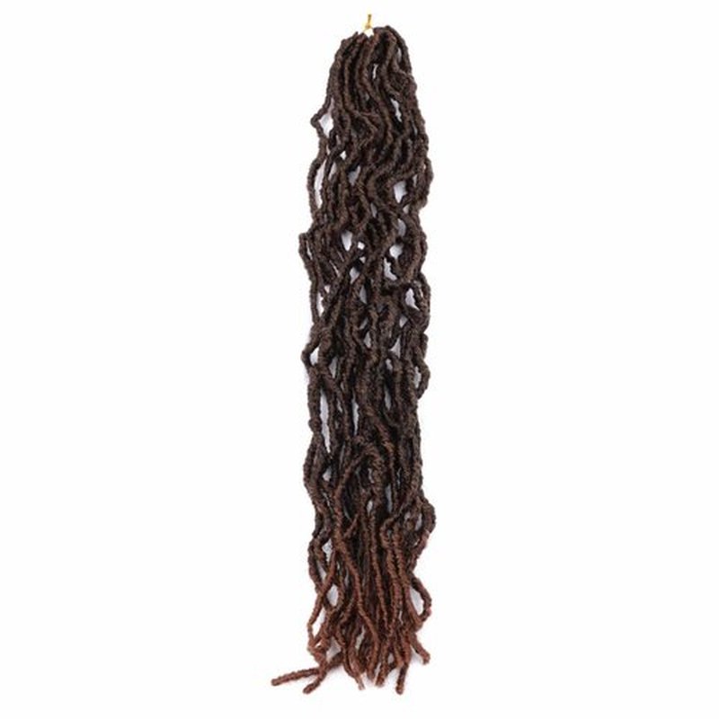 8 Packs Soft Locs 24 Inch Faux Locs Crochet Hair for Butterfly Locs Distressed Soft Locs Crochet Hair for Women (24 Inch(Pack of 8), T30)
