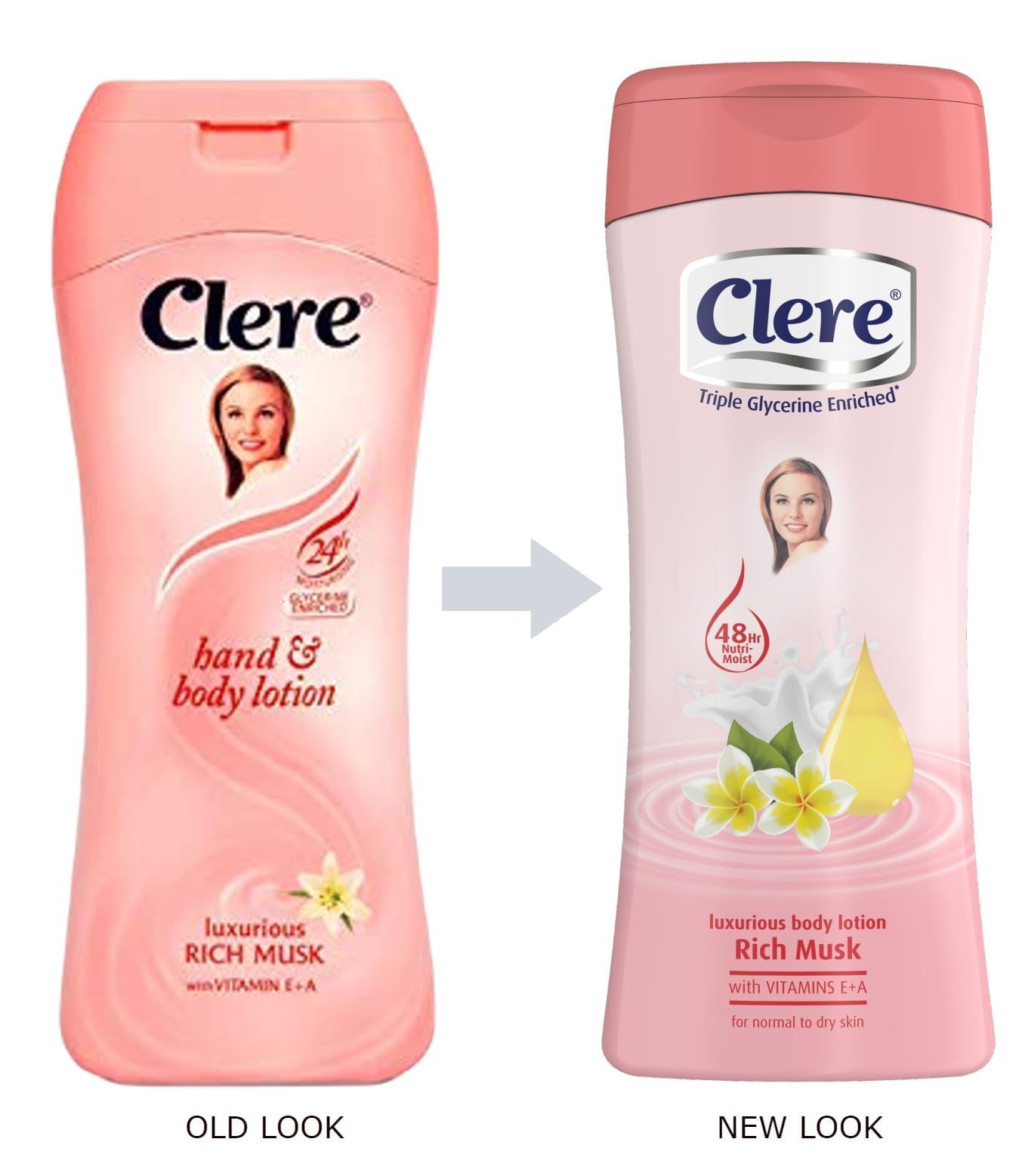 CLERE Hand and Body Lotion, Luxurious Rich Musk With Glycerine and Vitamin E & A 400 ml (Pack of 1)