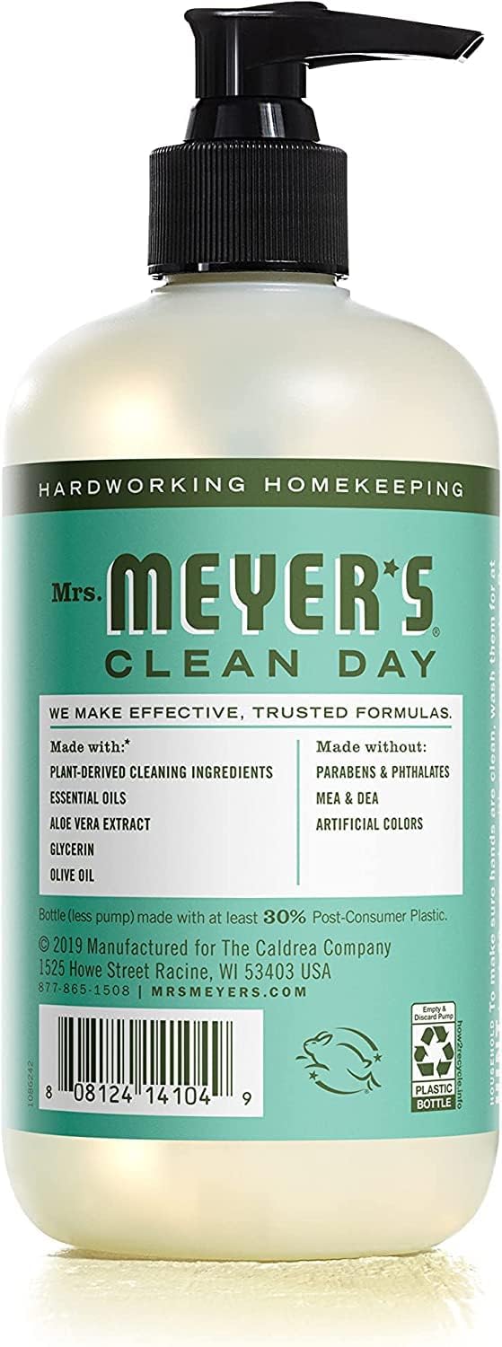 Mrs. MEYER'S Basil + Lavender Liquid Hand Soap Variety Pack, 12.5 oz.