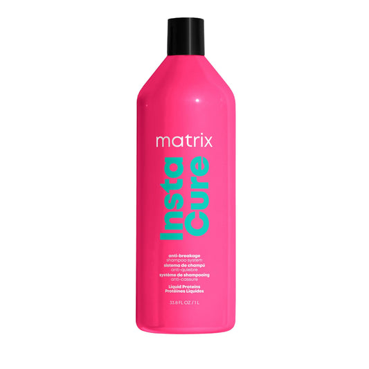 Matrix Instacure Anti-Breakage Shampoo | Repairs, Balances & Strengthens Hair | Reduces & Prevents Breakage & Frizz | For Dry, Damaged, Color Treated & Brittle Hair | Vegan