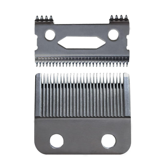 Universal Replacement Hair Clipper Blade Cutter Set for Wahl Clippers Wahl 5-Star Senior Magic Clip Ultra-Thin Moving Blade Sharp, Four Foot Contact Low Noise and Low Heat Generation (Silvery)