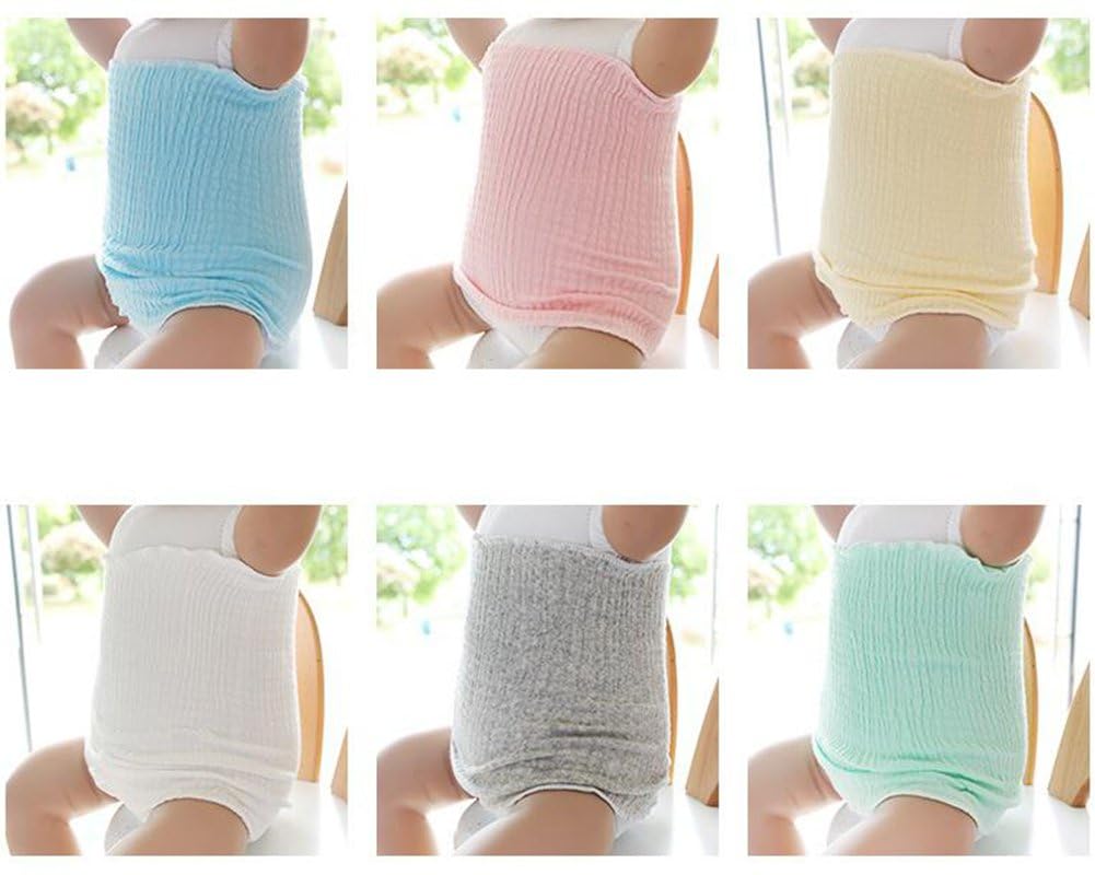 Zulaniu Baby Boys Belly Button Band Cotton Gtube Covers Girls Belly Protector Wraps Bellies Umbilical Hernias Truss Belt (10 Inch (Pack of 6))