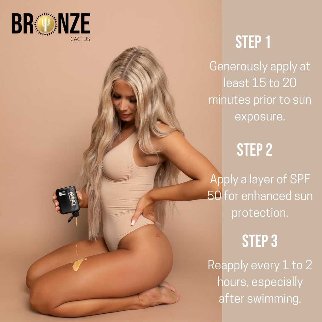 Bronze Cactus Grapefruit Tanning Oil SPF 15, 3.4 fl oz