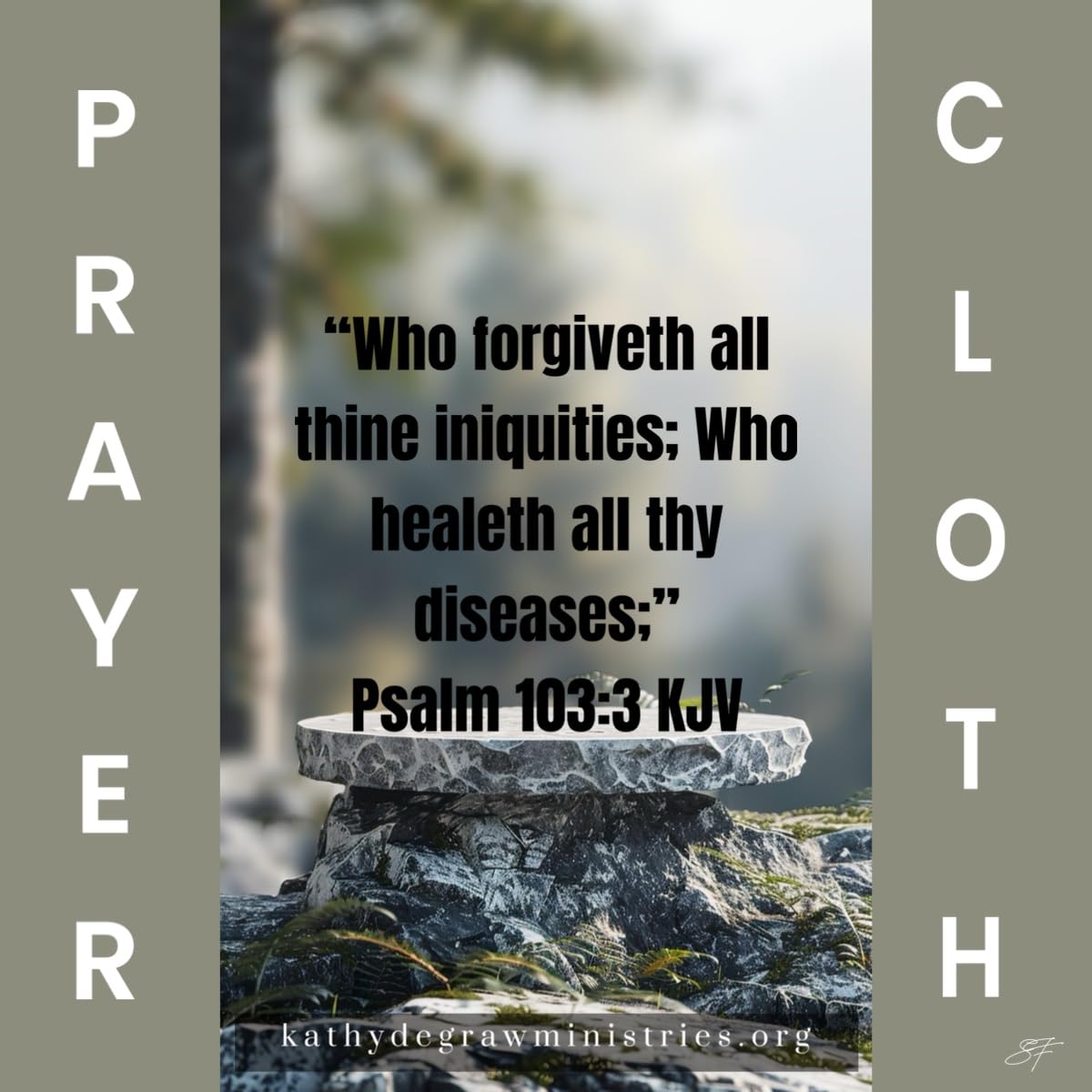 Biblical Holy Anointing Oil with Prayer Cloth – Hyssop & Spikenard Prayer Oil for Worship, Consecration & Spiritual Devotion
