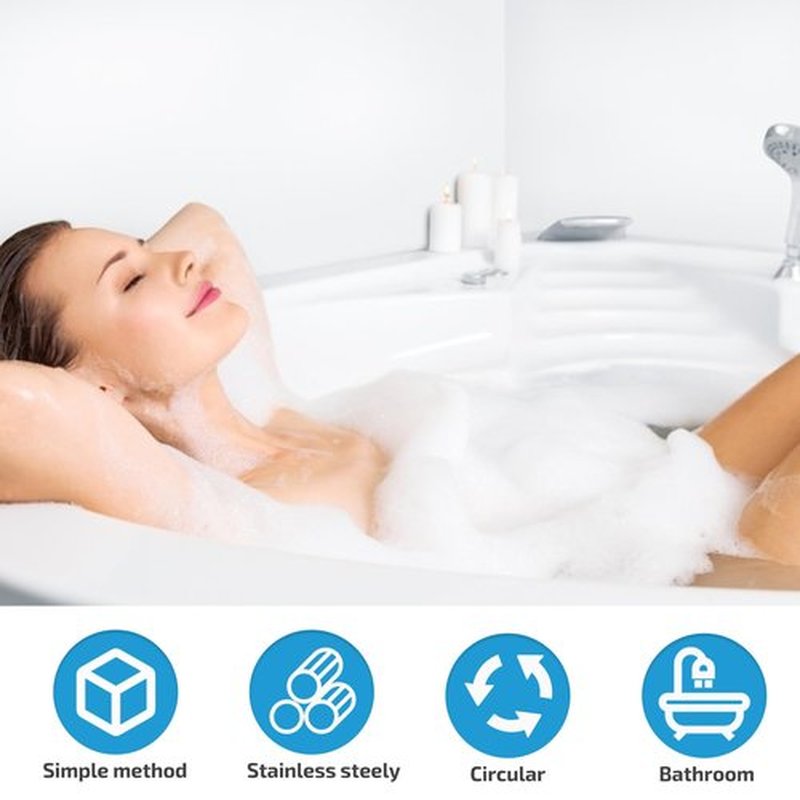 Expandable Bathtub Tray for Tub: Stainless Steel Bath Tub Tray Table Multifunction Storage Tub Shelf Bathtub Stand Bath Organizer for Wine Book Soap Phone