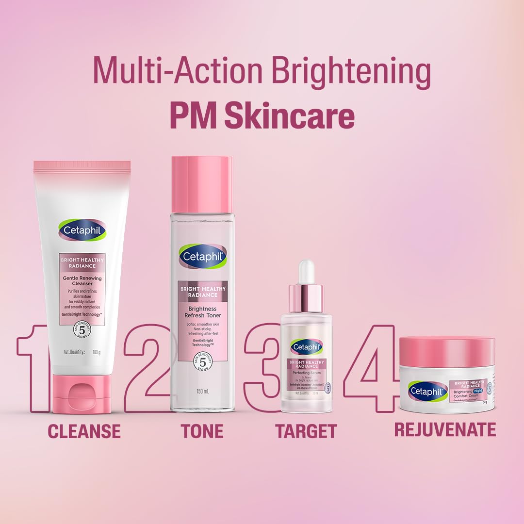 Brightening Night Cream for Radiant Skin - 1.7oz Comfort Formula
