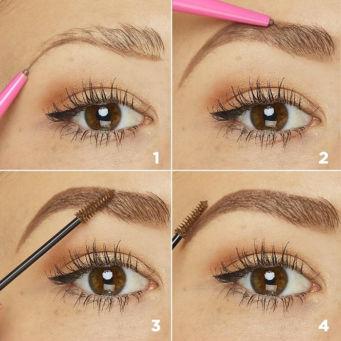 tarte big ego sketch and set brow pencil and tinted gel