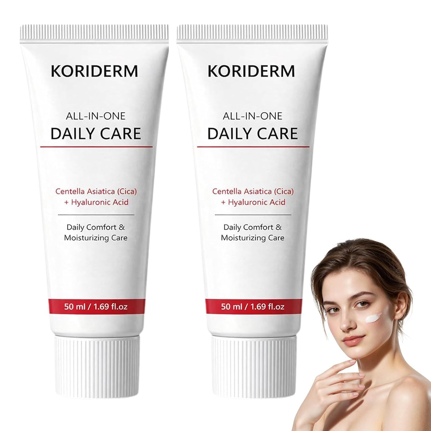 Time Reverse Cream - All-In-One Hydrating Moisturizer for Day & Night Use | 2-Pack