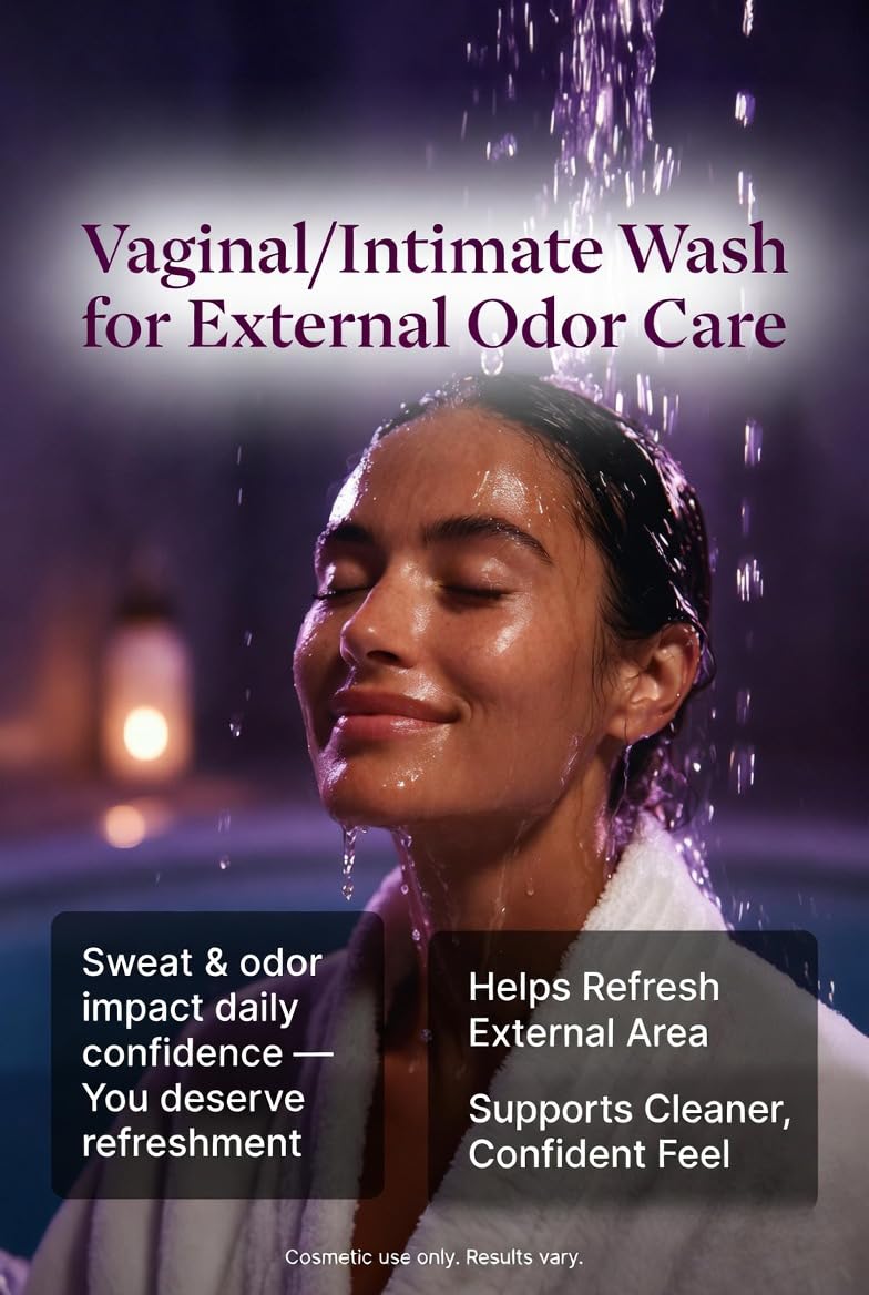 Joilisse Yoni Vaginal/Intimate Wash, Gentle External Feminine Cleanser for Daily Freshness, Vaginal/Intimate Wash for Odor Care, Sensitive Skin Comfort & Clean Feel